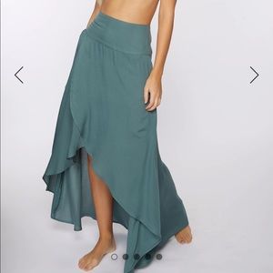 O’Neil Teal Woven Skirt